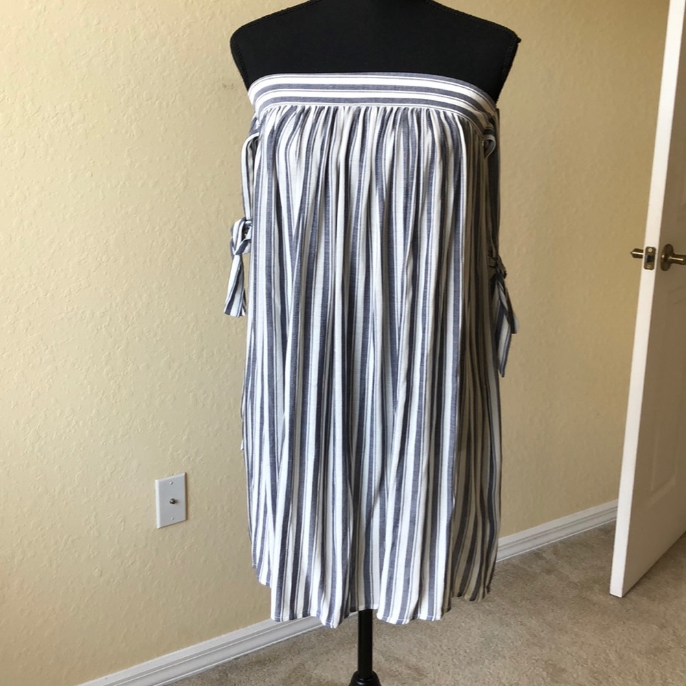 Blue life dress or cover up NWT